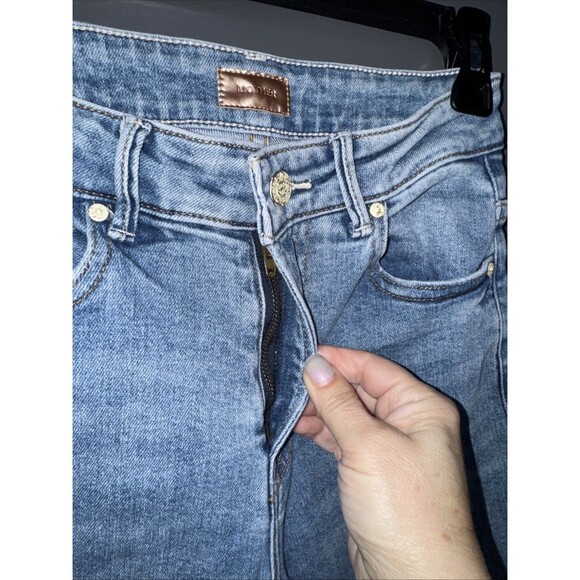 Mother The Looker Ankle Step Fray Size 25 Blue Jeans Exposed Secret Sister - Picture 9 of 15